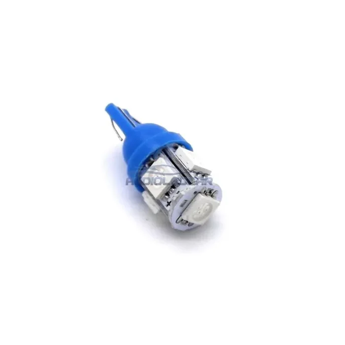 ALC® Bombilla LED AZUL w5w / t10 – TIPO 27