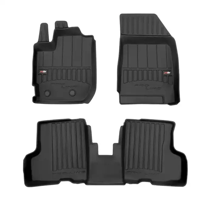 Alfombrillas 3D de goma para Dacia Duster 2023-2024 – ProLine®