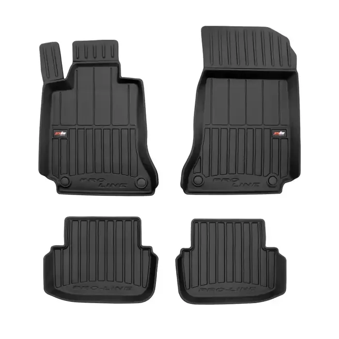 Alfombrillas 3D de goma para Mercedes Clase E C207 (2009-2017) – ProLine®