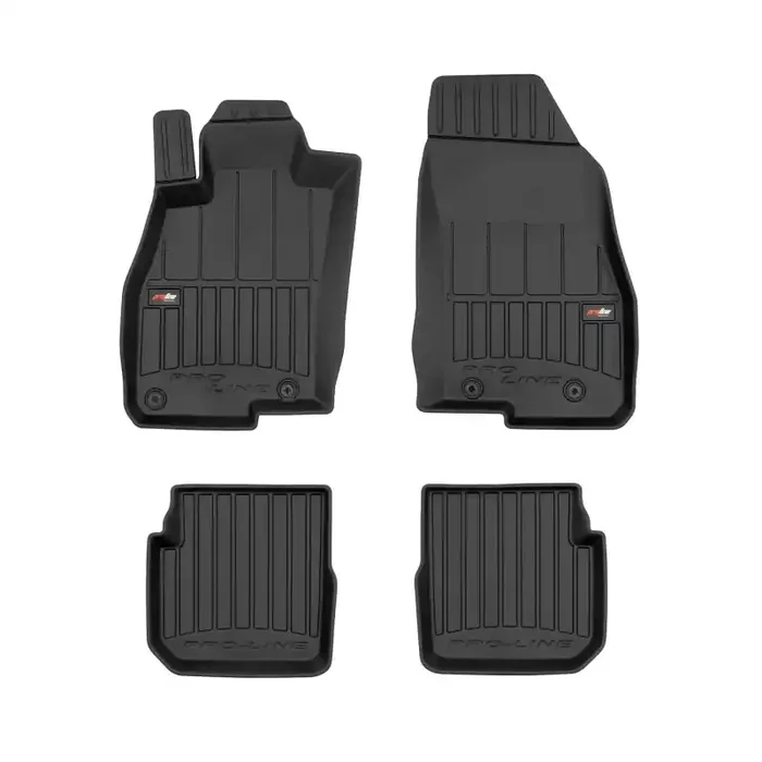 Alfombrillas 3D de goma Premium tipo cubeta para Alfa Romeo MiTo hatchback (2008 – 2018)