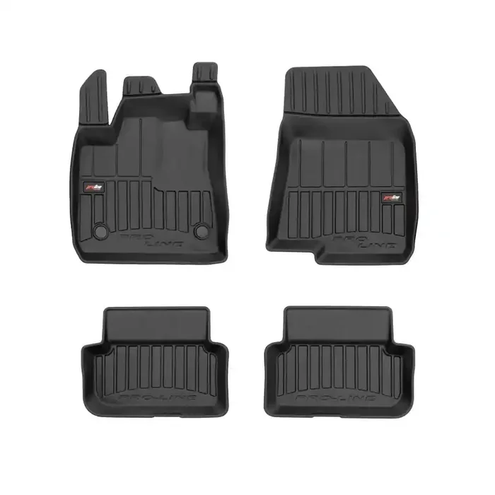 Alfombrillas 3D de goma Premium tipo cubeta para Dacia Sandero III hatchback (2020 – )