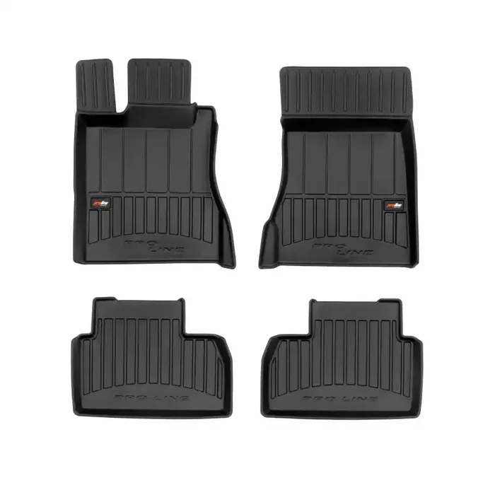 Alfombrillas 3D de goma Premium tipo cubeta para Mercedes-Benz S-Class W220 sedan (1998 – 2005)