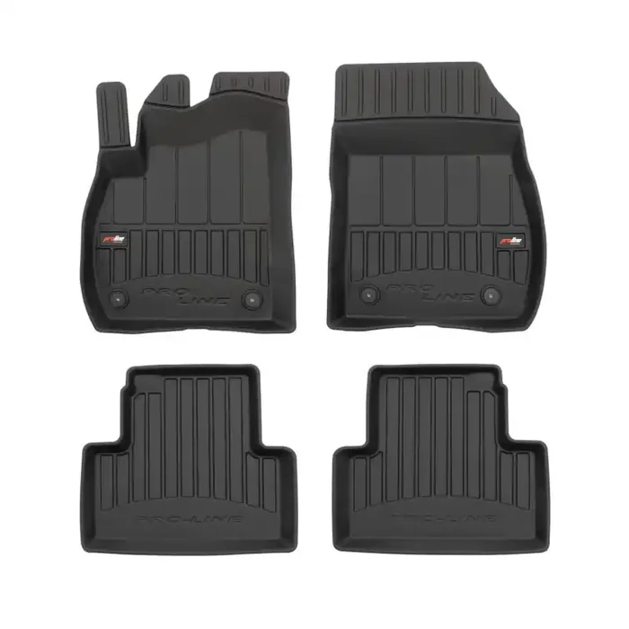 Alfombrillas 3D de goma Premium tipo cubeta para Opel Zafira C minivan (2012 – 2019)