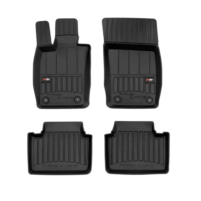 Alfombrillas 3D de goma Premium tipo cubeta para Porsche Panamera II (2016 – 2023)