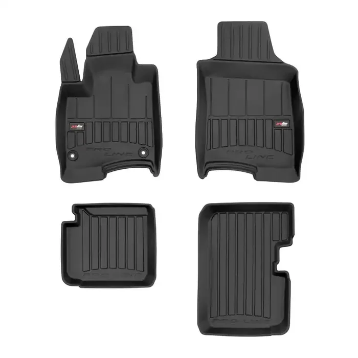 Alfombrillas 3D fabricadas en goma Premium para Fiat Panda III hatchback (2020 – )