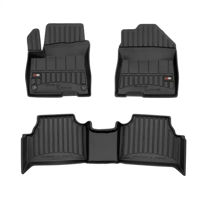 Alfombrillas 3D fabricadas en goma Premium para Hyundai Kona crossover (2017 – 2022)