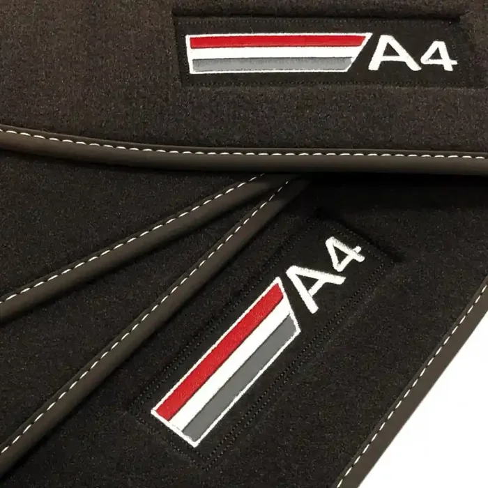 Alfombrillas Audi A4 B5 Avant (1996 – 2001) Velour logo