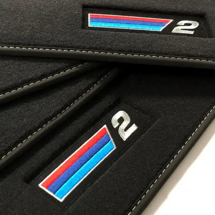 Alfombrillas BMW Serie 2 F46 5 asientos (2015 – actualidad) Velour M Competition