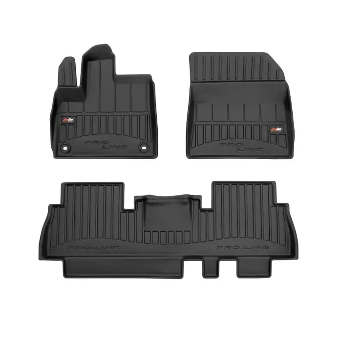 Alfombrillas Premium tipo cubeta de goma para Opel Combo E van (2018 – )