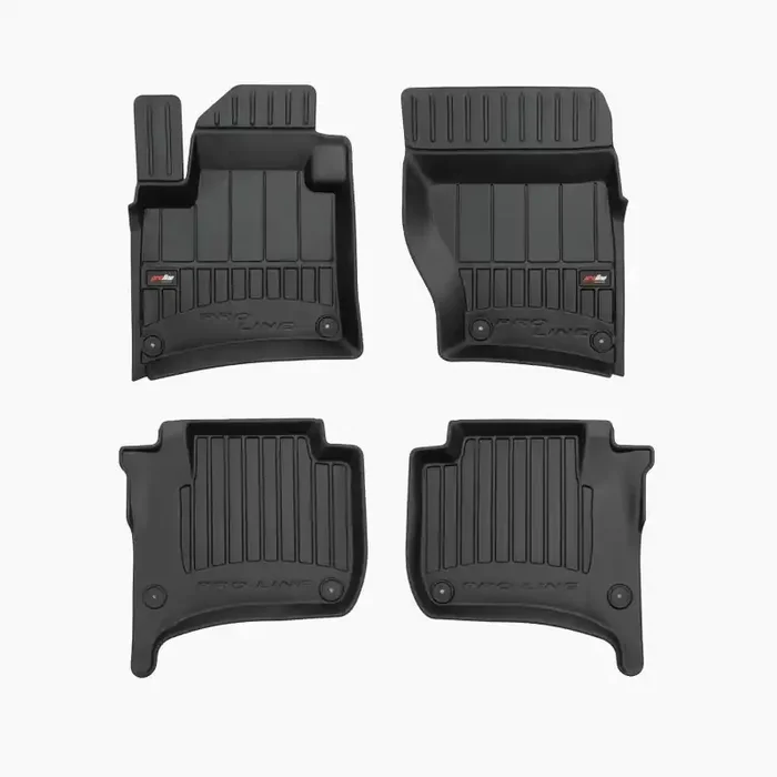 Alfombrillas Premium tipo cubeta de goma para Porsche Cayenne II suv (2010 – 2017)
