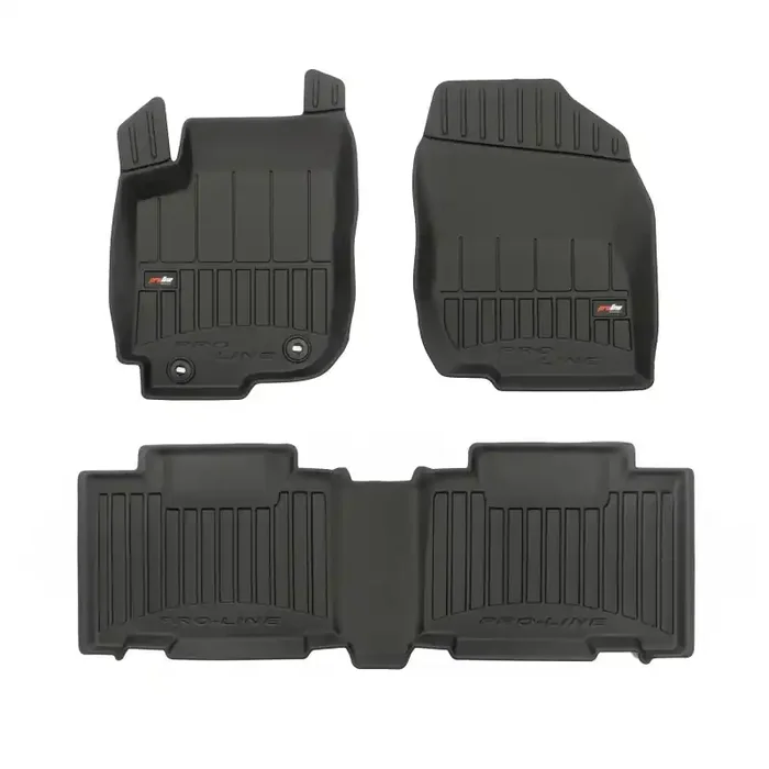 Alfombrillas Premium tipo cubeta de goma para Toyota RAV4 IV suv (2013 – 2019)