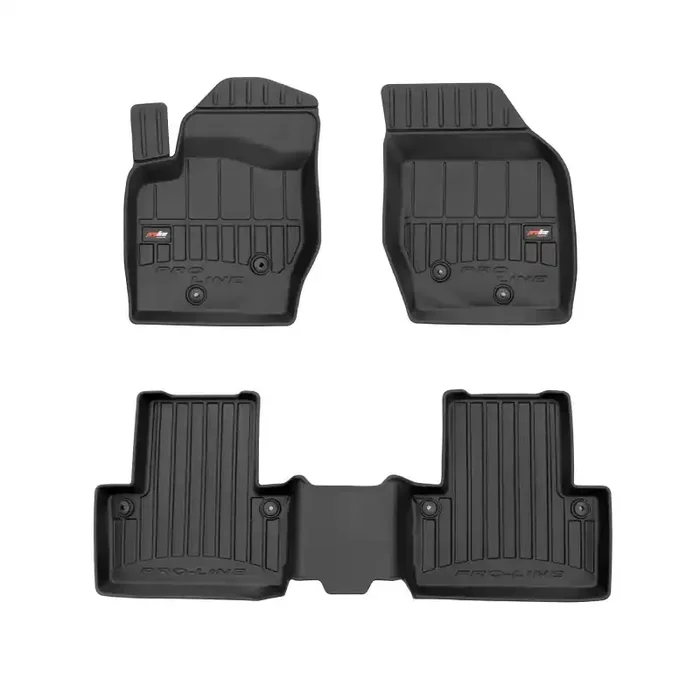 Alfombrillas Premium tipo cubeta de goma para Volvo XC90 I suv (2002 – 2016)