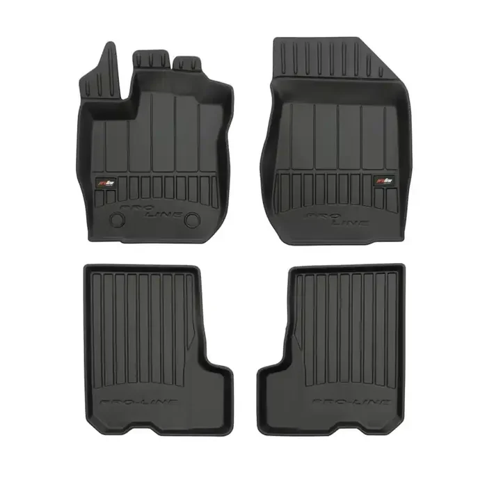 Alfombrillas tipo cubeta de goma Premium para Dacia Sandero II hatchback (2012 – 2020)
