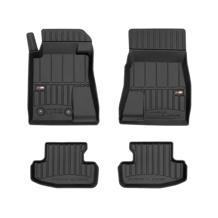 Alfombrillas tipo cubeta de goma Premium para Ford Mustang VI coupe (2014 – )