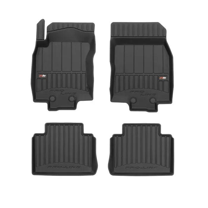 Alfombrillas tipo cubeta de goma Premium para Nissan X-Trail III crossover (2017 – 2021)