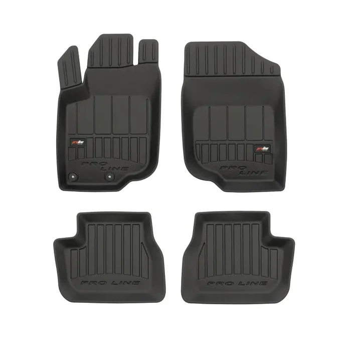 Alfombrillas tipo cubeta de goma Premium para Peugeot 207 (2006 – 2012)