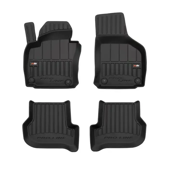 Alfombrillas tipo cubeta de goma Premium para Skoda Octavia II (2004 – 2013)