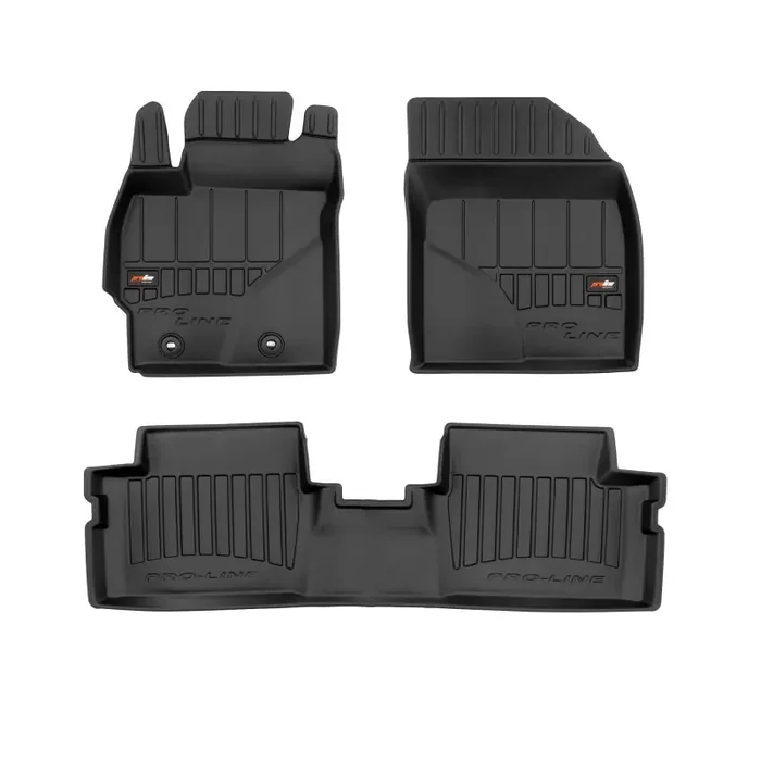 Alfombrillas tipo cubeta de goma Premium para Toyota Auris I hatchback (2006 – 2013)