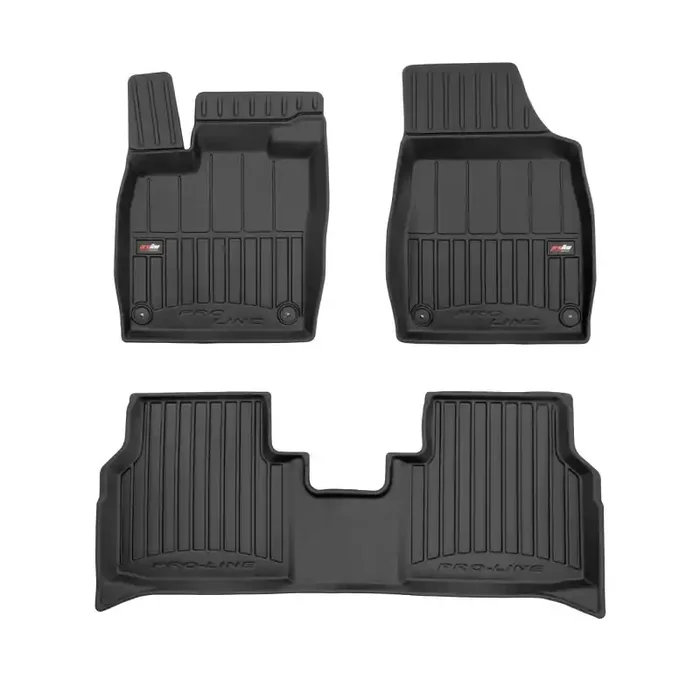 Alfombrillas tipo cubeta de goma Premium para Volkswagen ID.4 crossover (2020 – )