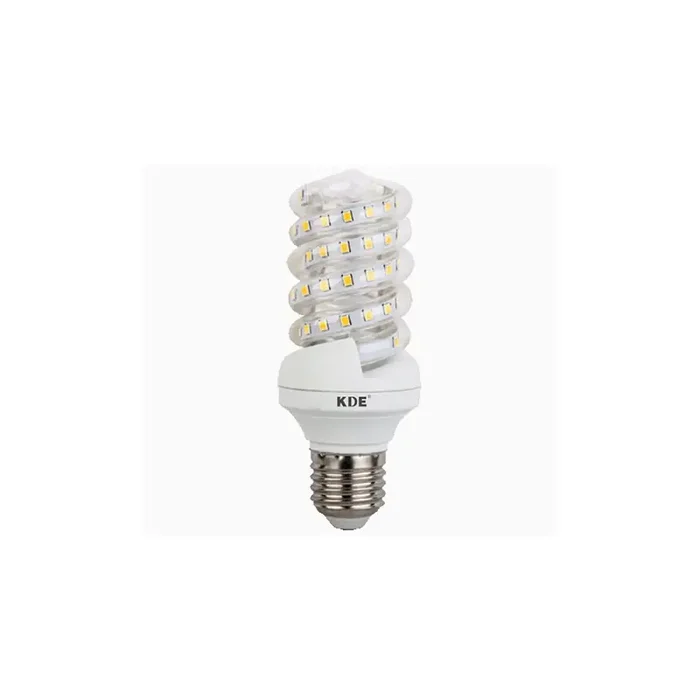 Bombilla LED E27, 9 Watios y 720 lúmenes KDE Espiral Design