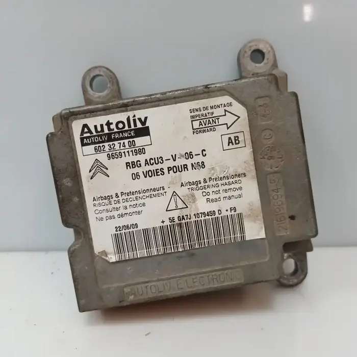 CENTRALITA AIRBAG CITROEN XSARA PICASSO 2.0 HDi Exclusive