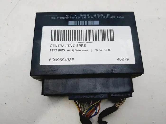 CENTRALITA CIERRE SEAT IBIZA 6Q0959433E-9433838