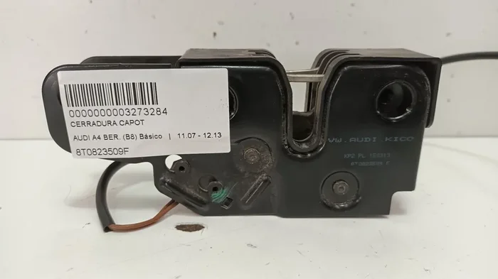 CERRADURA CAPO AUDI A4 BERLINA (8K2) Básico