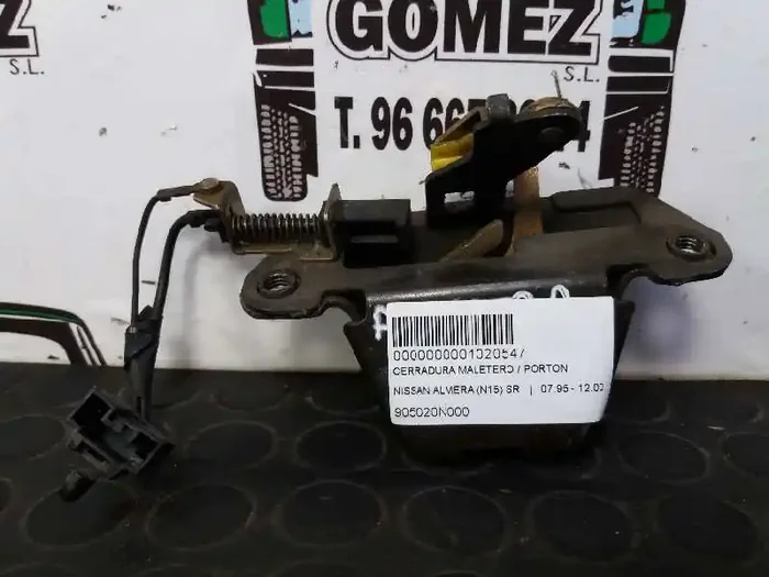 CERRADURA MALETERO PORTON NISSAN ALMERA (N15) SR