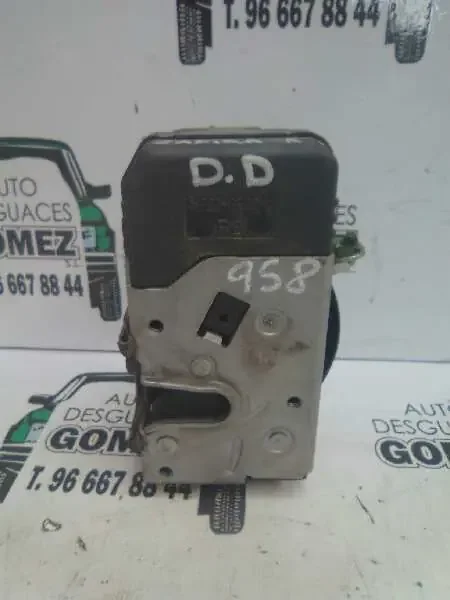 CERRADURA PUERTA DELANTERA DERECHA OPEL ZAFIRA A Design Edition