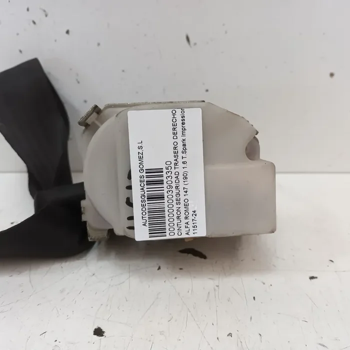 CINTURON SEGURIDAD TRASERO DERECHO ALFA ROMEO 147 (190) 1.6 T.Spark Impression