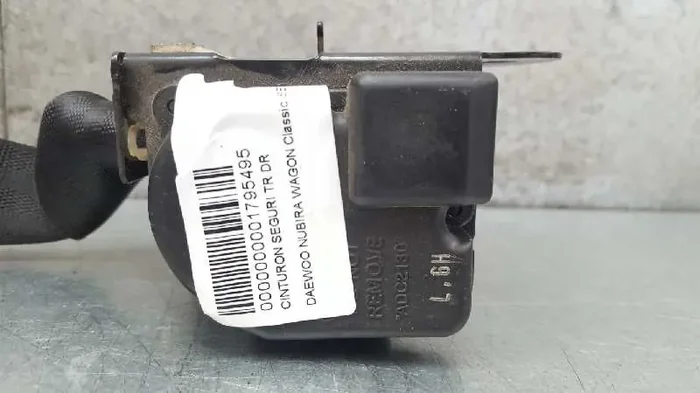 CINTURON SEGURIDAD TRASERO DERECHO DAEWOO NUBIRA WAGON Classic SE