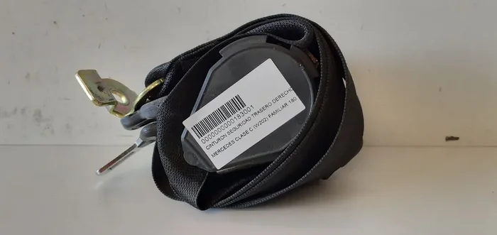 CINTURON SEGURIDAD TRASERO DERECHO MERCEDES-BENZ CLASE C (BM 202) FAMILIAR 180 T (202.078)