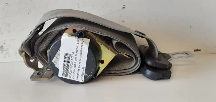 CINTURON SEGURIDAD TRASERO DERECHO MERCEDES-BENZ CLK (BM 208) CABRIO