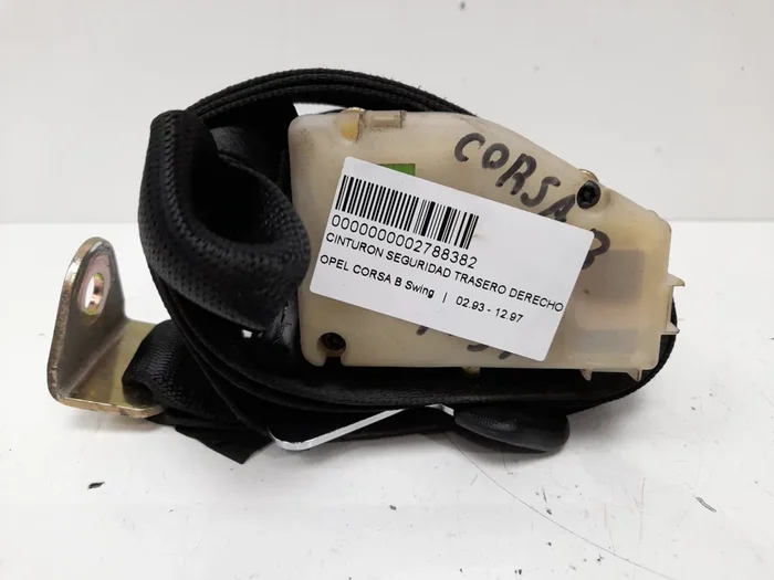 CINTURON SEGURIDAD TRASERO DERECHO OPEL CORSA B Swing