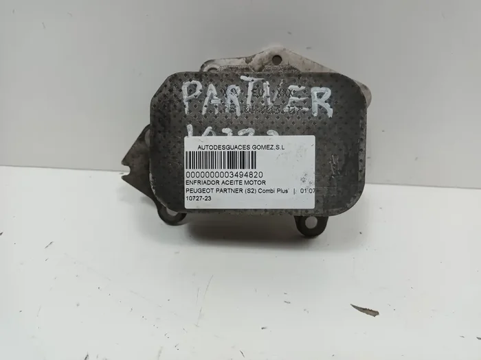 ENFRIADOR ACEITE MOTOR PEUGEOT PARTNER (S2) Combi Plus