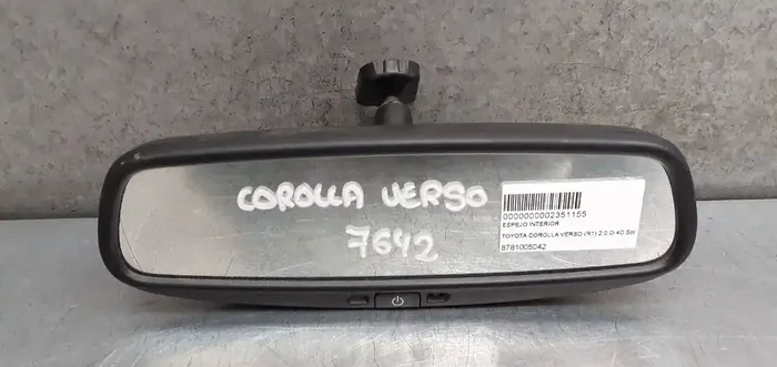 ESPEJO TOYOTA COROLLA VERSO (R1) 2.0 D-4D Sol