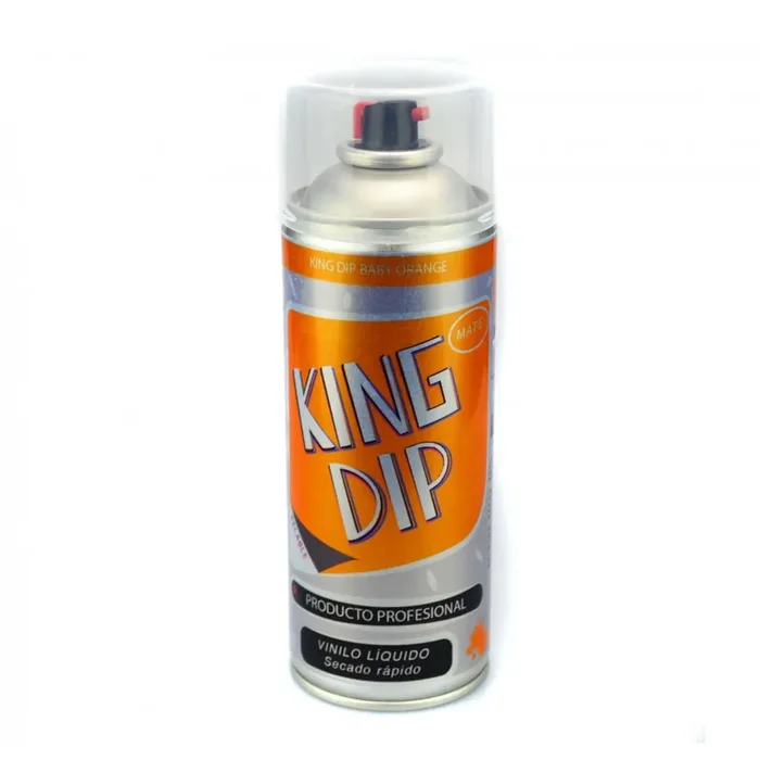King Dip® Vinilo Líquido Naranja Mate