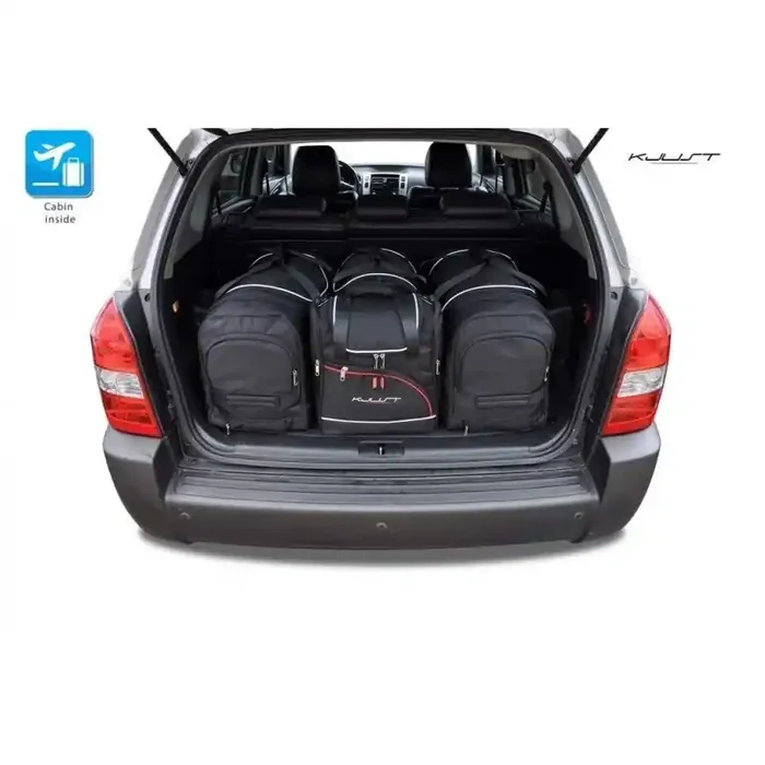 Kit de maletas a medida para Hyundai Tucson (2004 – 2009)