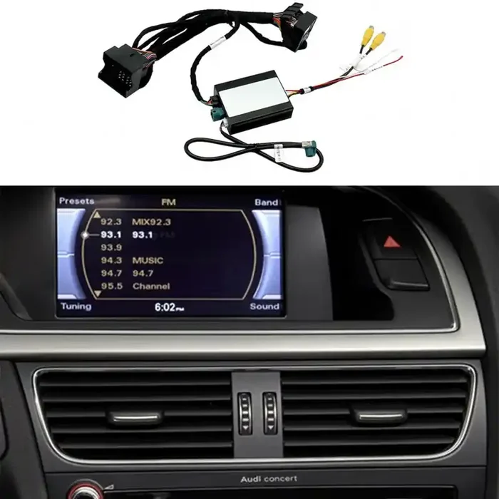 Kit interface cámara aparcamiento Audi A4 B8 (8K) (05/2009-08/2015) Concert/Symphony AMI