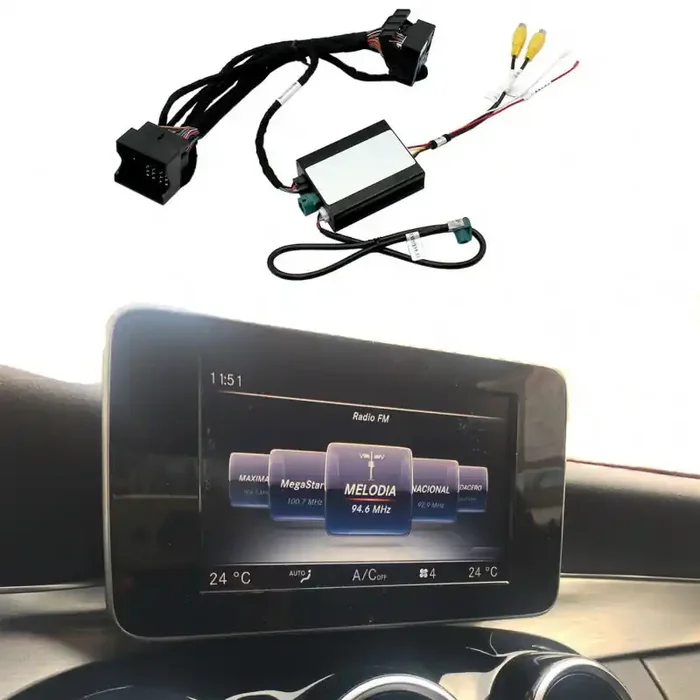 Kit interface cámara aparcamiento Mercedes-Benz Clase B (W246) (11/2014-02/2019) NTG 5/5.1