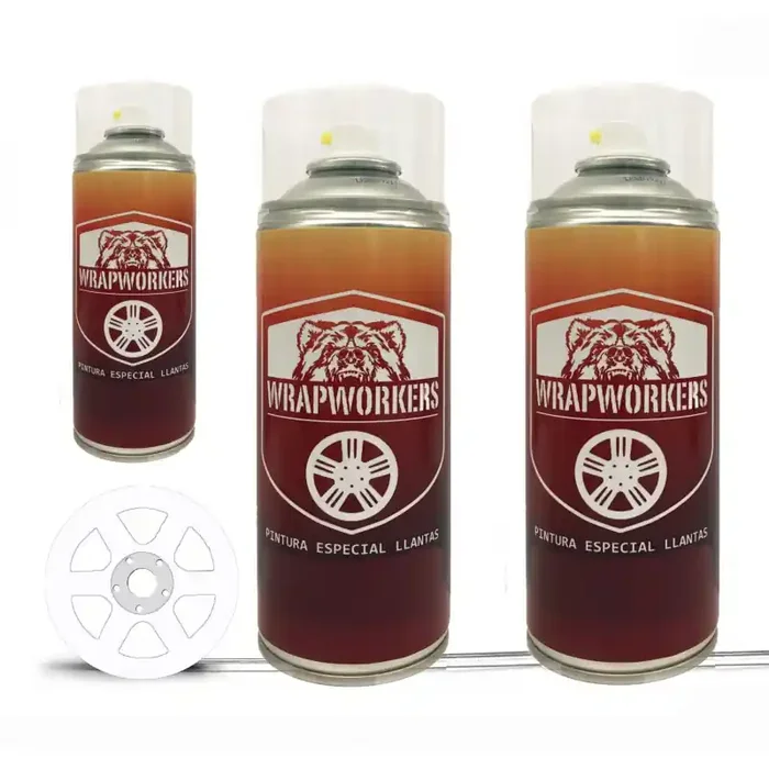 Kit pintado de llantas blanco Brillo – WrapWorkers