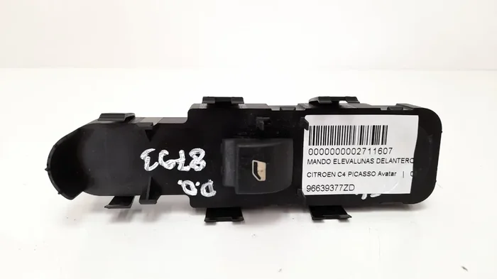 MANDO ELEVALUNAS DELANTERO DERECHO CITROEN GRAND C4 PICASSO Millenium