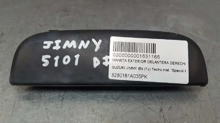 MANETA EXTERIOR DELANTERA DERECHA SUZUKI JIMNY (SNFJ) Techo met. Special Edition