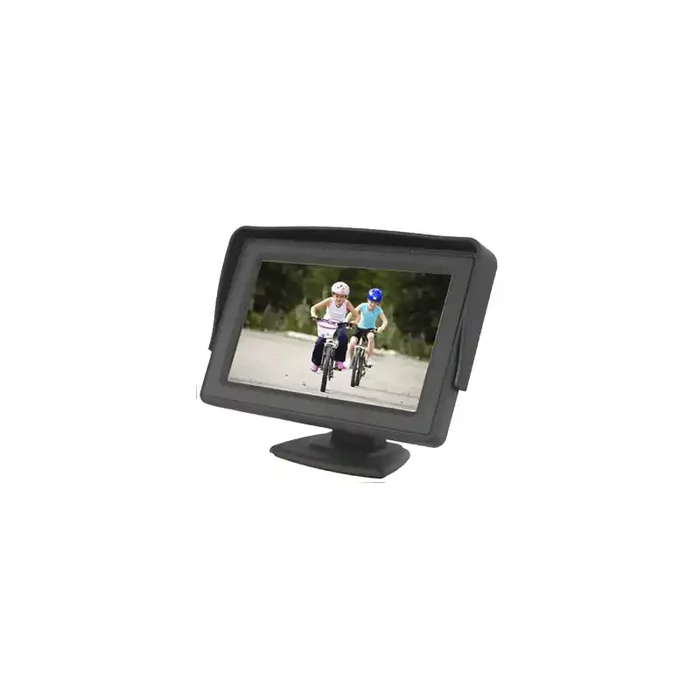 Monitor de 4,3” con 2 entradas de vídeo por RCA
