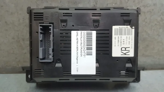 PANTALLA MULTIFUNCION OPEL ASTRA H BERLINA Elegance