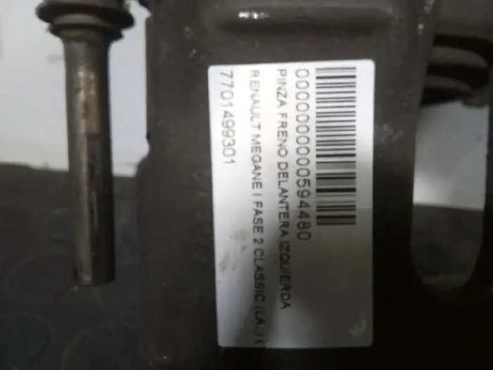 PINZA DE FRENO DELANTERA IZQUIERDA RENAULT MEGANE I FASE 2 CLASSIC (LA) 1.9 DTi Expression