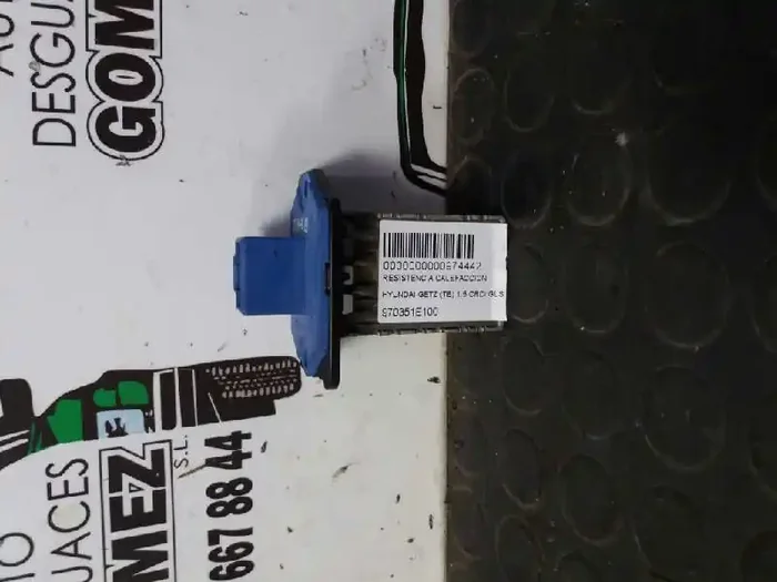 RESISTENCIA CALEFACCION HYUNDAI GETZ (TB) 1.5 CRDi GLS