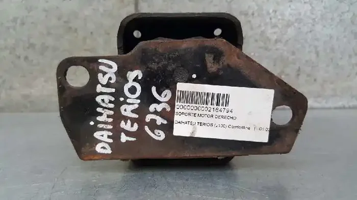 SOPORTE MOTOR DERECHO DAIHATSU TERIOS (J100)(1997) Comfortline