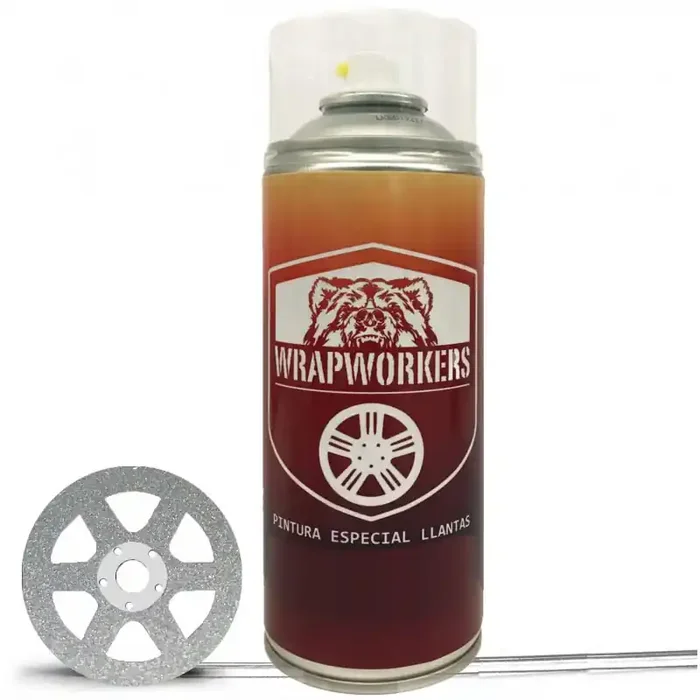 Spray Pintura Coche Aluminio Metalizado (color llanta) – WrapWorkers