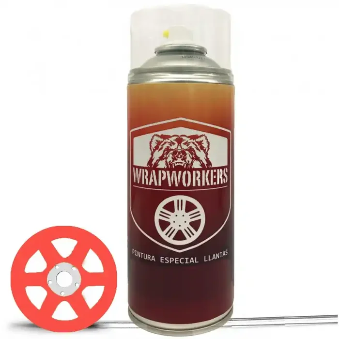 Spray Pintura Coche Rojo Neón – WrapWorkers